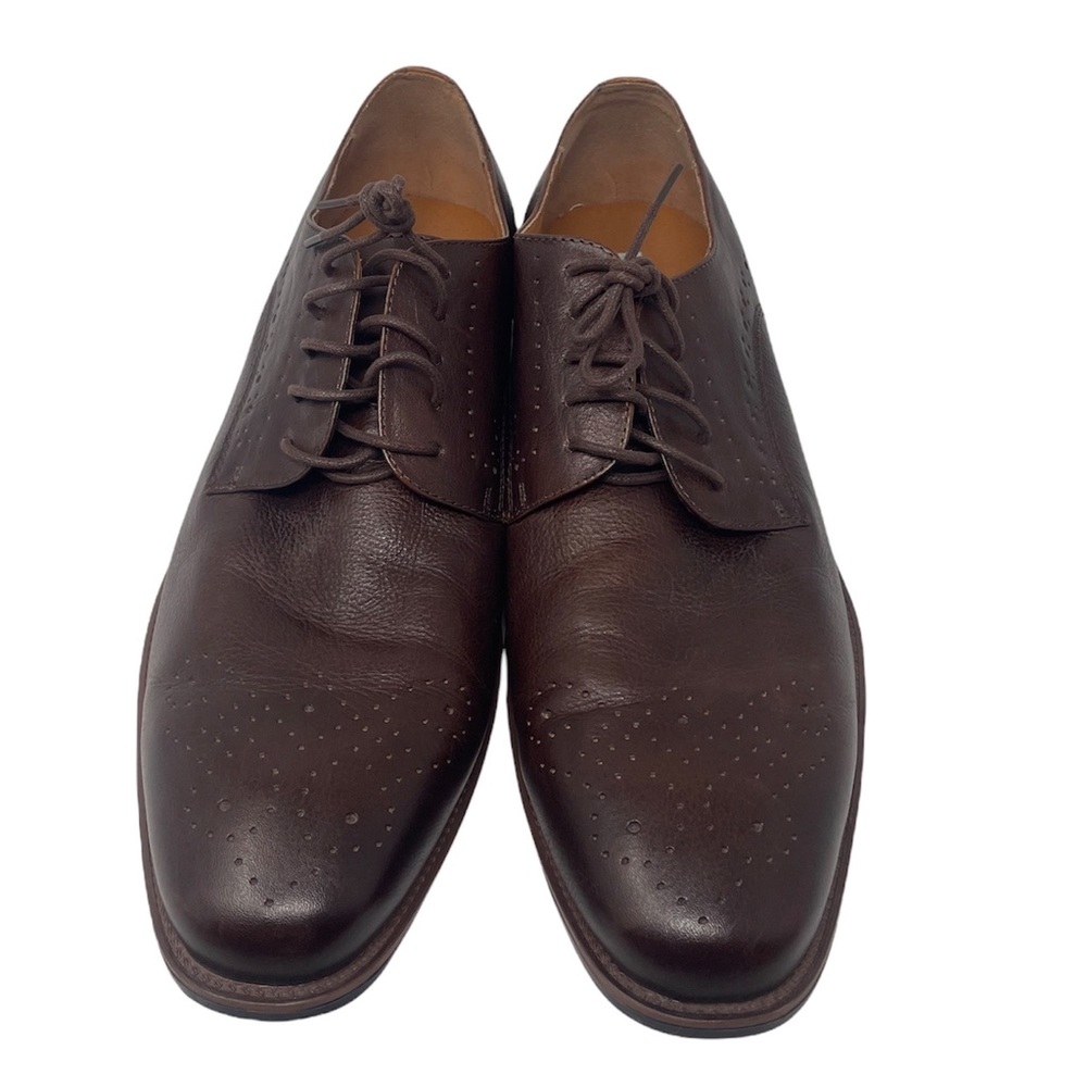 Steve Madden Gable Leather Oxford Dress Shoe Sz 13